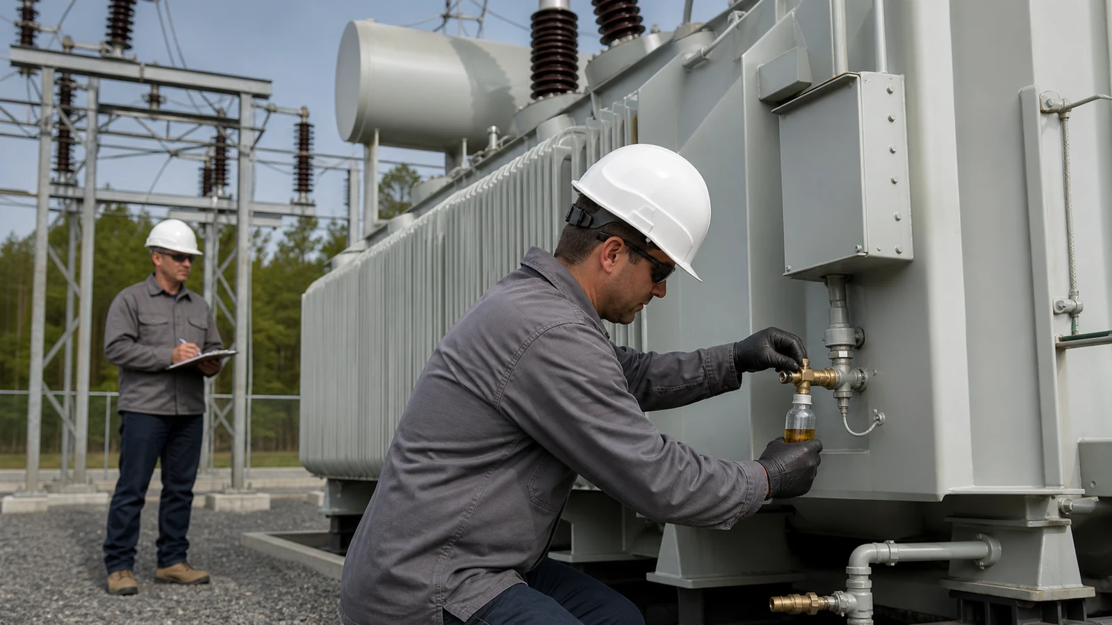 Transformer Oil Test Baseline for a Controlled Handover